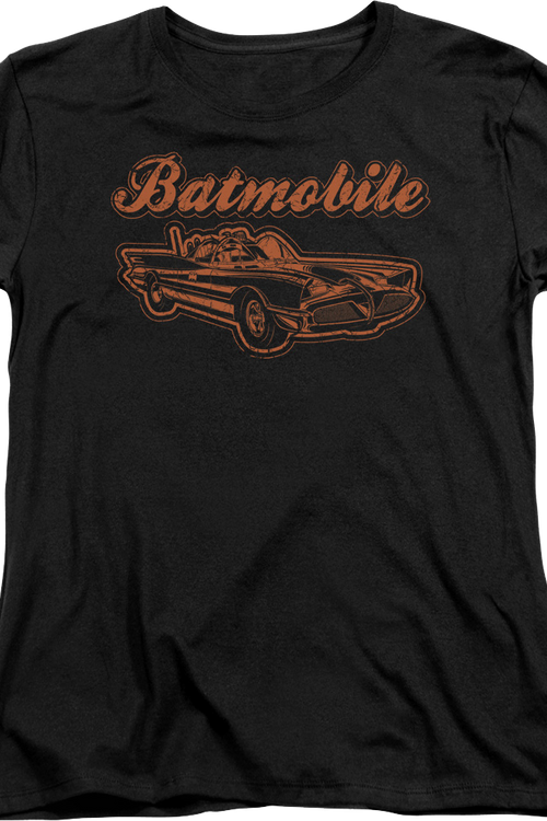 Womens The Batmobile DC Comics Shirtmain product image