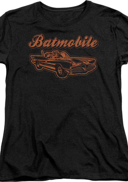 Womens The Batmobile DC Comics Shirt - main product image