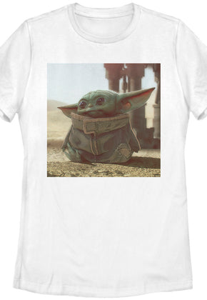 Womens The Child Picture Star Wars The Mandalorian Shirt