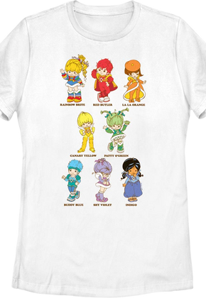 Womens The Color Kids Rainbow Brite Shirt