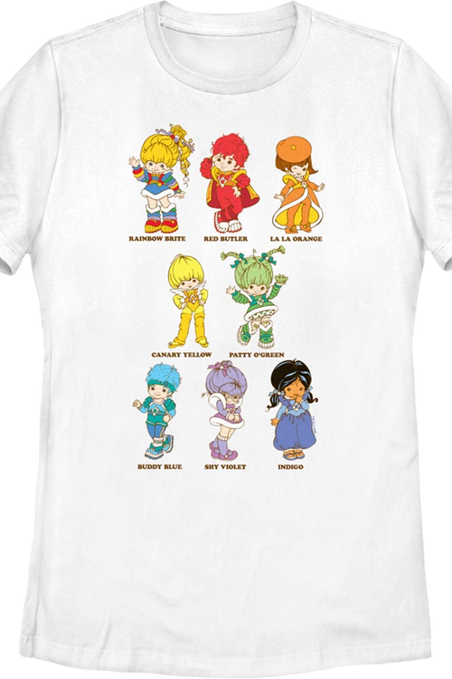 Womens The Color Kids Rainbow Brite Shirt - Main Image