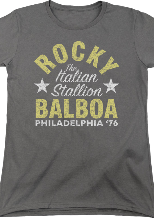 Womens The Italian Stallion '76 Rocky Shirt - main product image