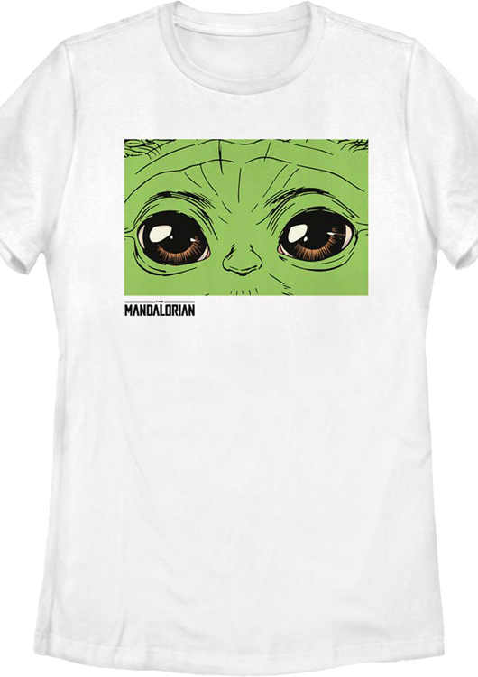 Womens The Mandalorian Child's Eyes Star Wars Shirt - main product image