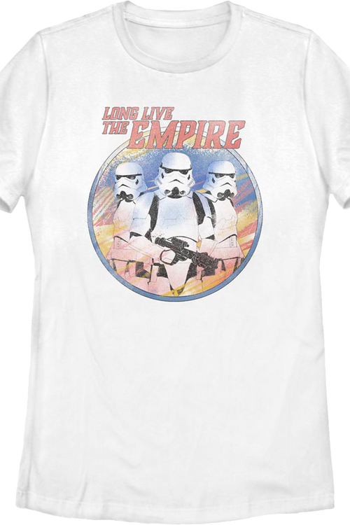 Womens The Mandalorian Long Live The Empire Star Wars Shirtmain product image