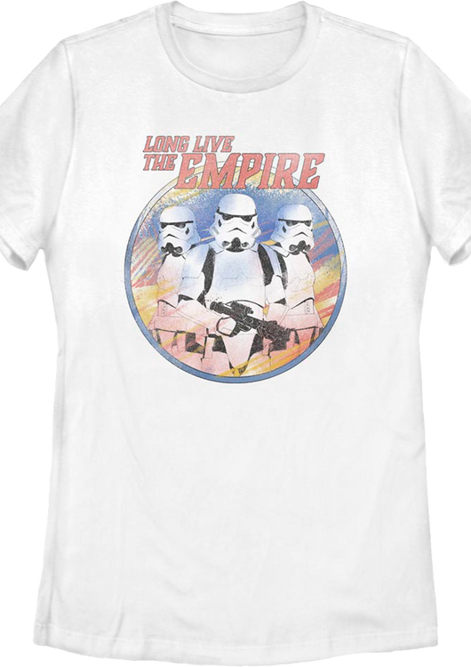Womens The Mandalorian Long Live The Empire Star Wars Shirt - main product image