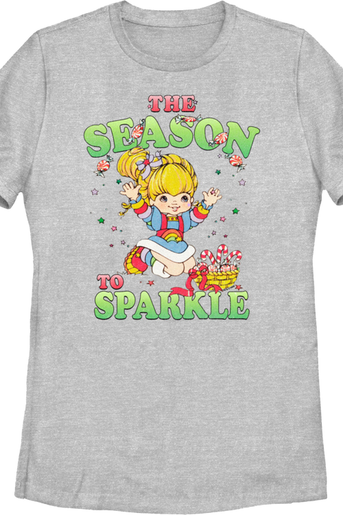 Womens The Season To Sparkle Rainbow Brite Shirtmain product image