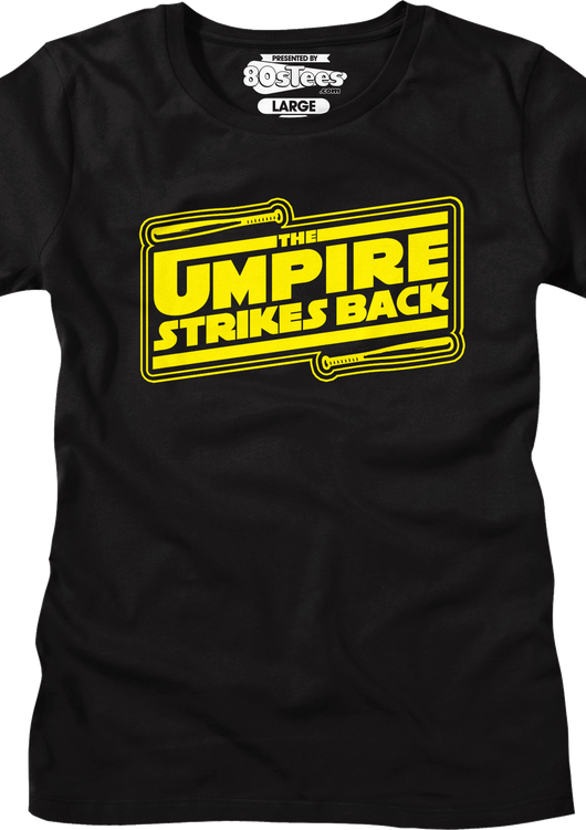 Womens The Umpire Strikes Back Shirt - main product image