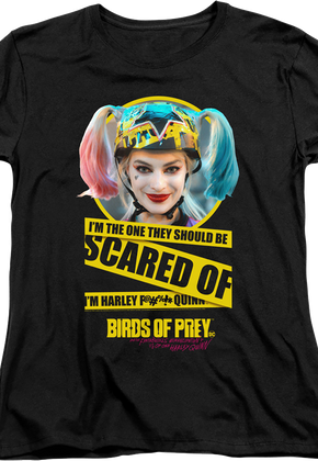 Womens They Should Be Scared Of Harley Quinn Birds Of Prey Shirt