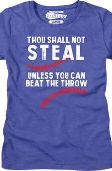 Womens Thou Shall Not Steal Shirt