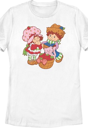 Womens Three Friends Strawberry Shortcake Shirt
