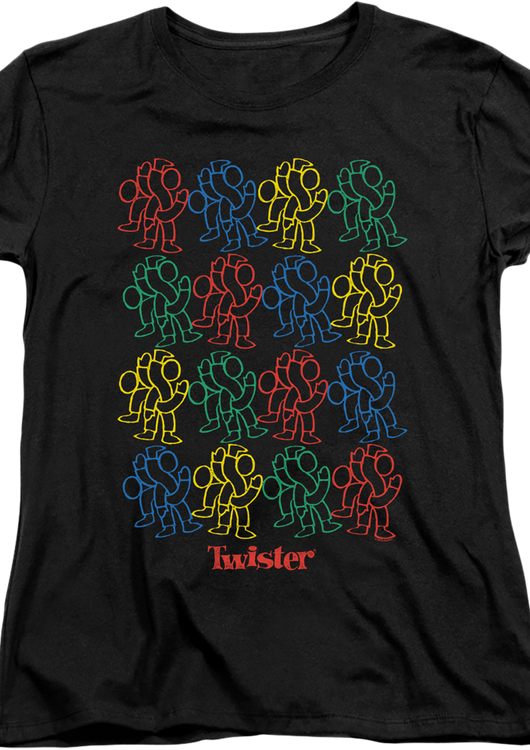 Womens Tied Up In Knots Twister Shirt - main product image