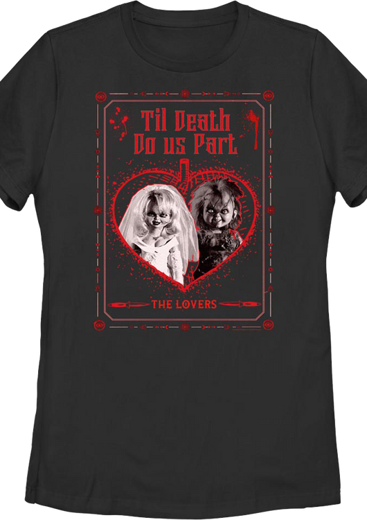 Womens Til Death Do Us Part Child's Play Shirt - main product image