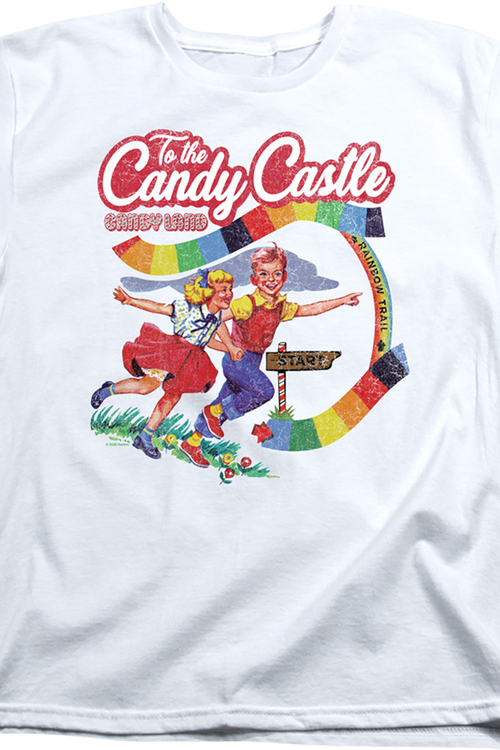 Womens To The Candy Castle Candy Land Shirtmain product image
