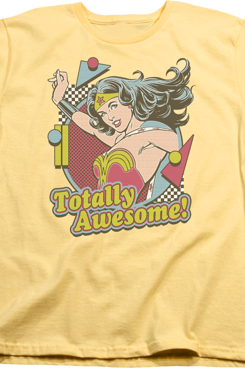 Womens Totally Awesome Wonder Woman Shirtmain product image