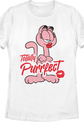 Womens Totally Purrfect Garfield Shirt