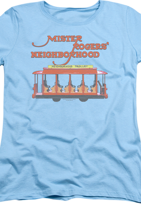 Womens Trolley Mr. Rogers Shirt