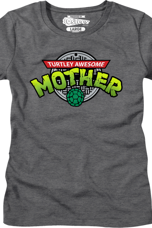 Womens Turtley Awesome Mother Teenage Mutant Ninja Turtles Shirt - main product image