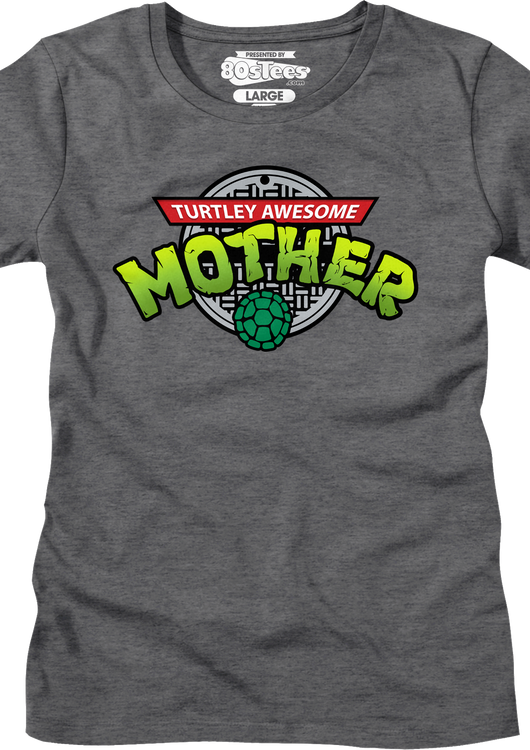 Womens Turtley Awesome Mother Teenage Mutant Ninja Turtles Shirt - main product image