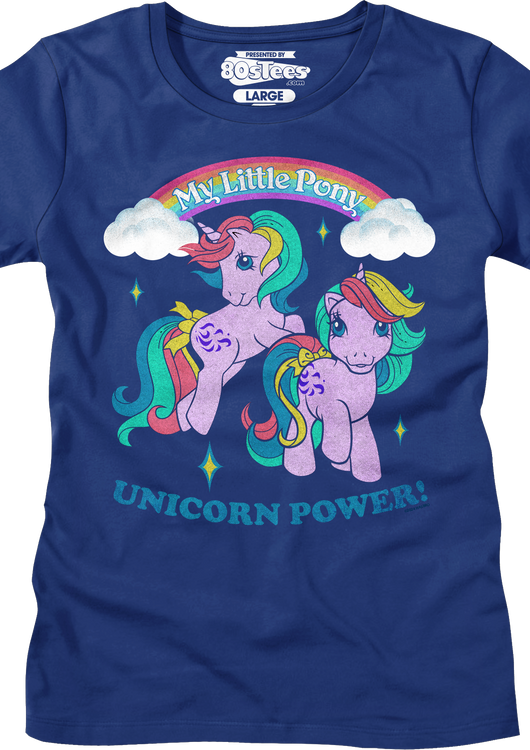 Womens Unicorn Power My Little Pony Shirt - main product image