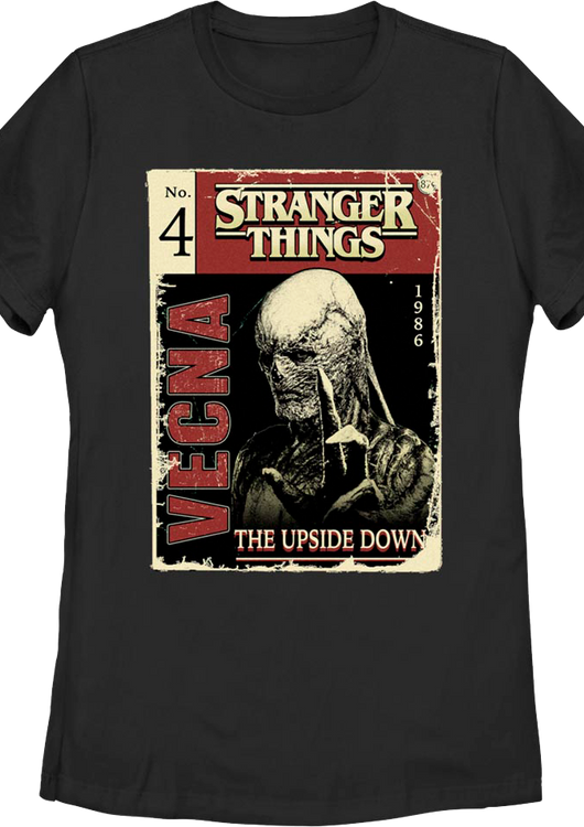 Womens Vecna Comic Book Cover Stranger Things Shirt - main product image