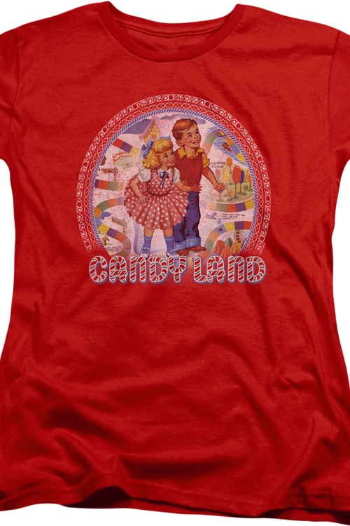 Womens Vintage Candy Land Shirtmain product image