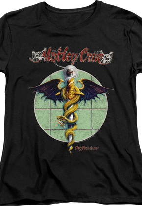 Womens Vintage Dr. Feelgood Motley Crue Shirt