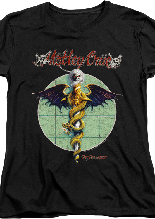 Womens Vintage Dr. Feelgood Motley Crue Shirt - main product image