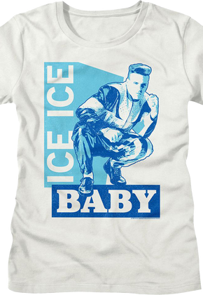 Womens Vintage Ice Ice Baby Vanilla Ice Shirt