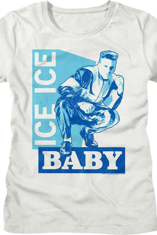 Womens Vintage Ice Ice Baby Vanilla Ice Shirtmain product image