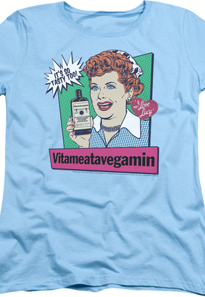 Womens Vitameatavegamin I Love Lucy Shirt