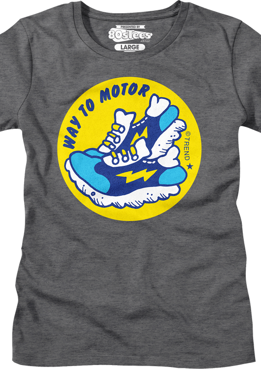 Womens Way To Motor Scratch N Sniff Shirt - main product image