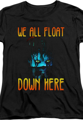 Womens We All Float Down Here IT Shirt