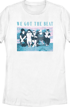Womens We Got The Beat Group Photo Go-Go's Shirt