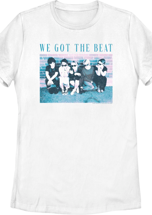 Womens We Got The Beat Group Photo Go-Go's Shirt - main product image
