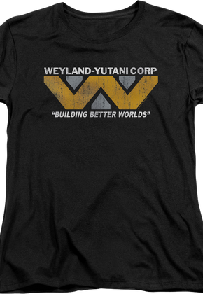 Womens Weyland-Yutani Corp Alien Shirt