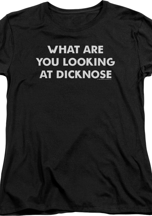 Womens What Are You Looking At Dicknose Teen Wolf Shirt - main product image