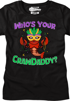 Womens Who's Your Crawdaddy Shirt