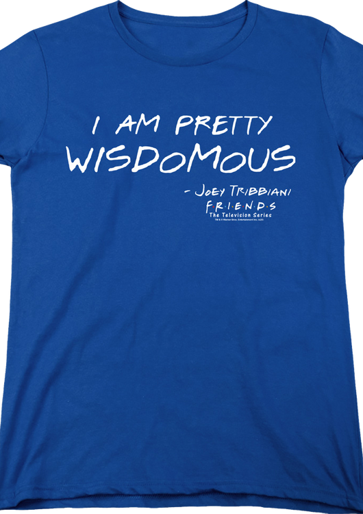 Womens Wisdomous Friends Shirt - main product image