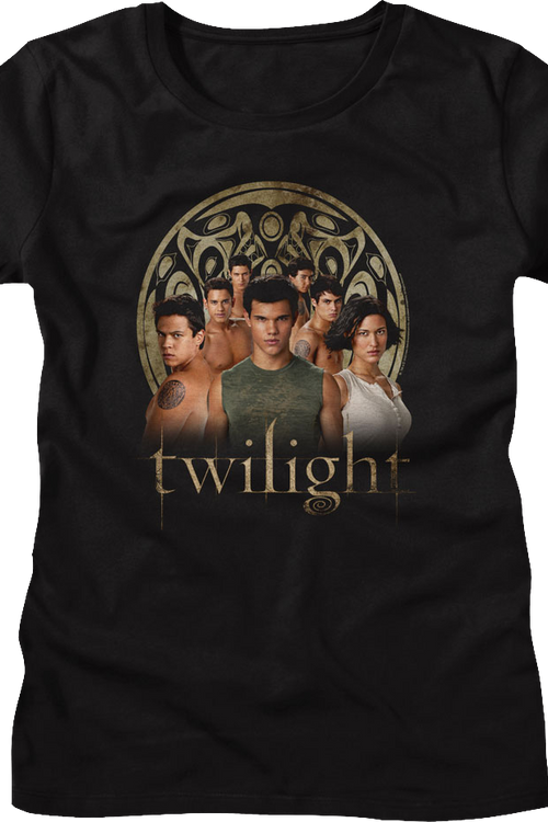 Womens Wolf Pack Group Photo Twilight Shirtmain product image