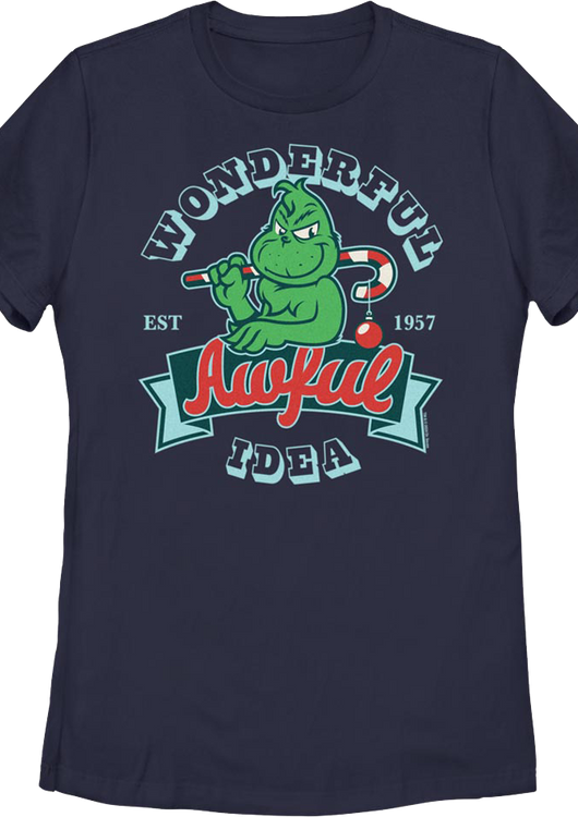 Womens Wonderful Awful Idea Dr. Seuss Shirt - main product image