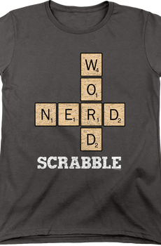 Womens Word Nerd Scrabble Shirt