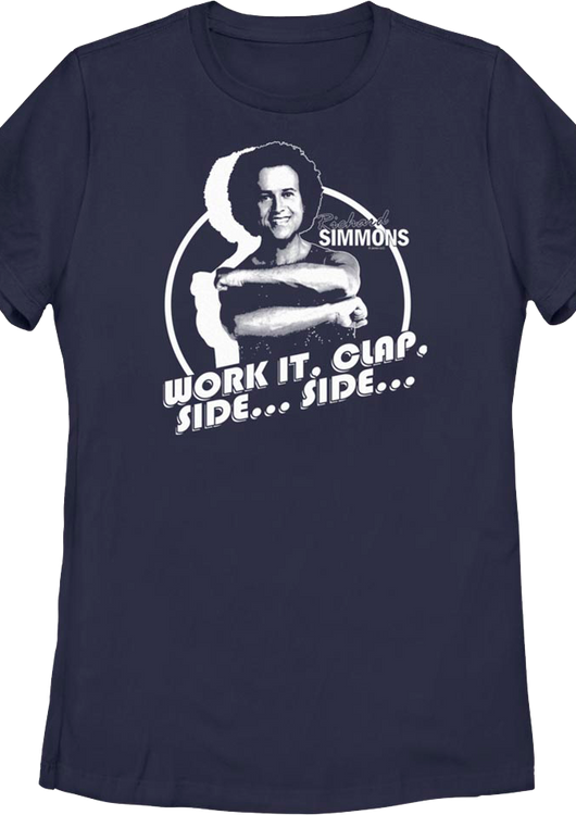 Womens Work It Richard Simmons Shirt - main product image