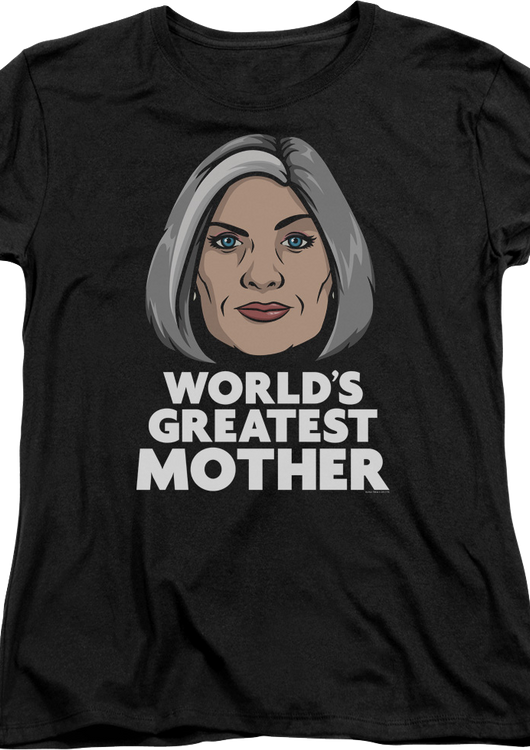 Womens World's Greatest Mother Archer Shirt - main product image
