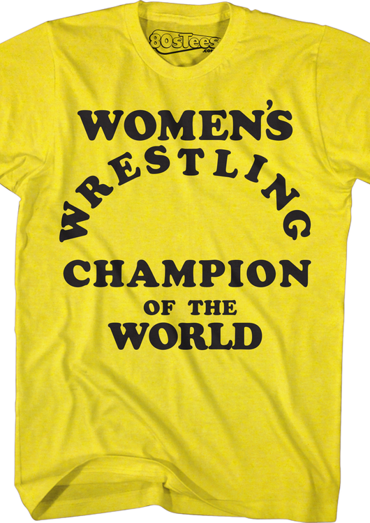 Andy Kaufman Women's Wrestling Champion T-Shirt - main product image