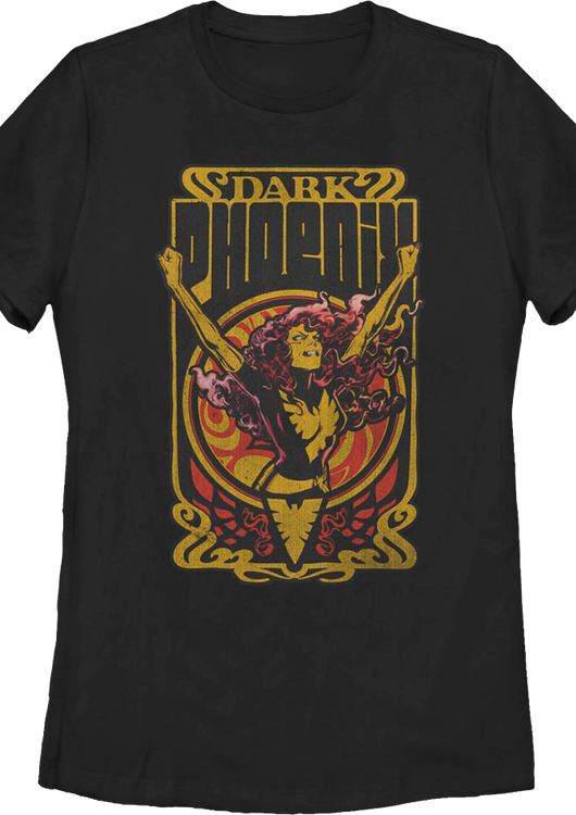 Womens X-Men Dark Phoenix Marvel Comics Shirt - main product image