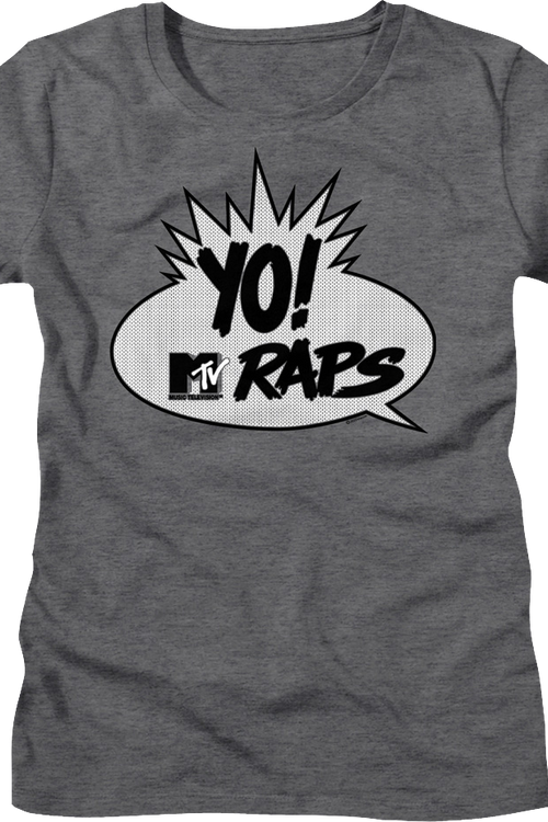 Womens Yo! MTV Raps Vintage Logo MTV Shirtmain product image