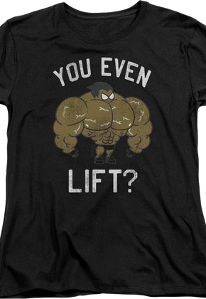 Womens You Even Lift Teen Titans Go Shirt
