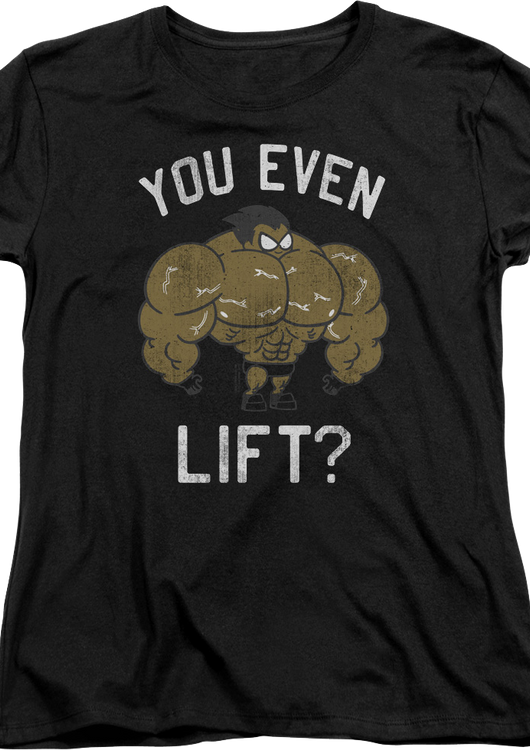 Womens You Even Lift Teen Titans Go Shirt - main product image