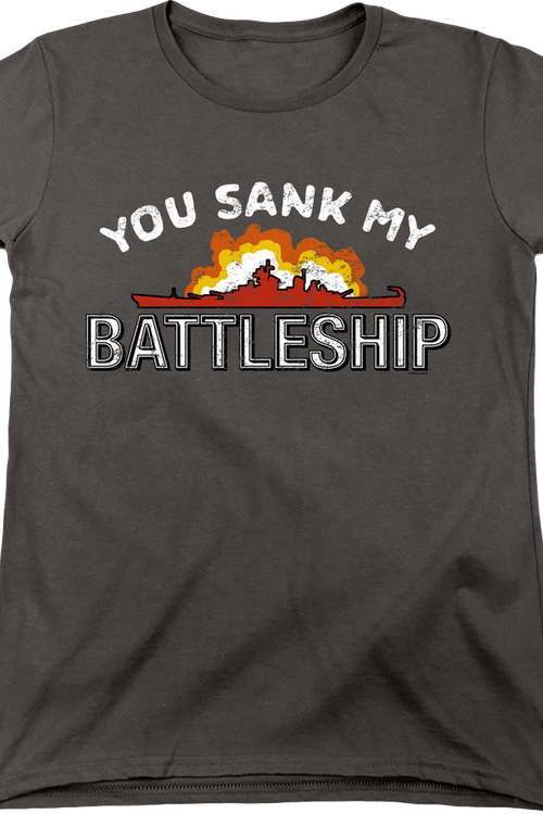 Womens You Sank My Battleship Shirtmain product image