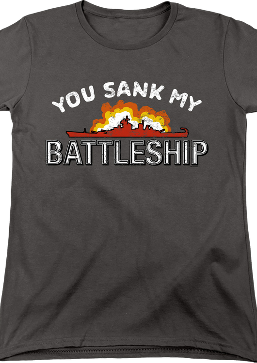 Womens You Sank My Battleship Shirt - main product image